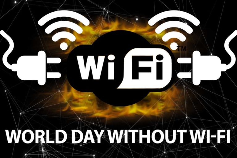 Всемирный день без Wi-Fi 2021  (World Day Without Wi-Fi)